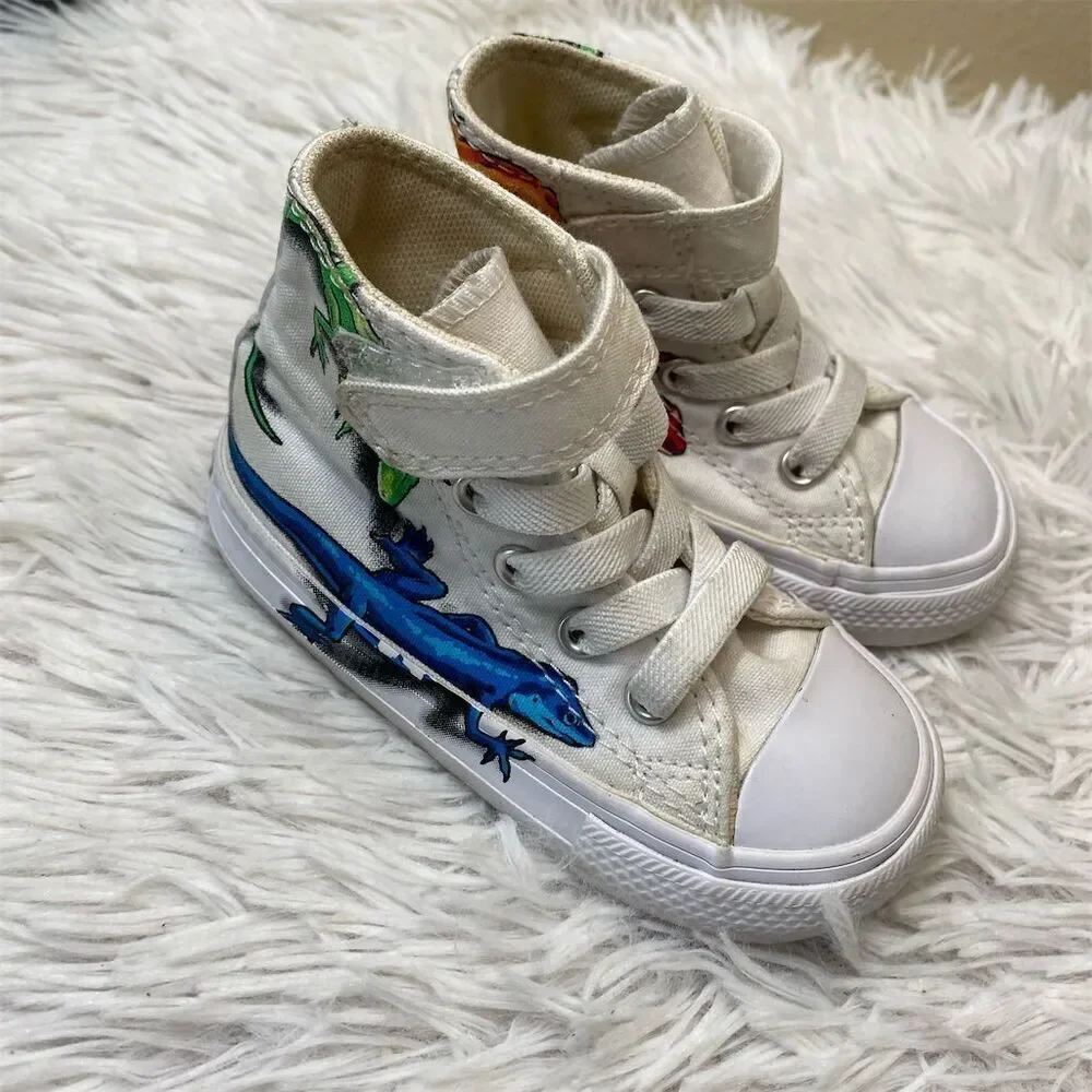 Converse All Star Chuck Taylor Infant High-Top Leapin' Lizards US Size 5 Unisex